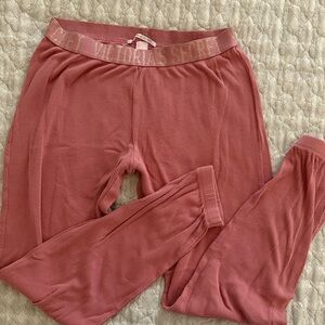 Victoria's Secret Pink Lounge Pants with Logo Waistband